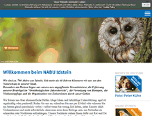 Tablet Screenshot of nabu-idstein.de